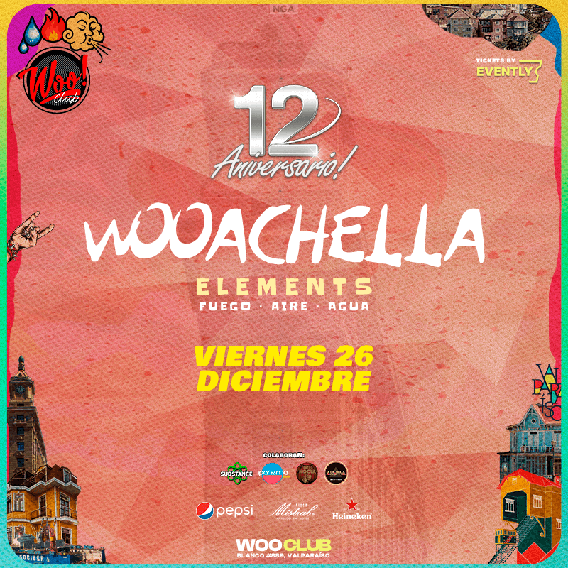 Aniversario N° 12 presenta "Wooachella" image}